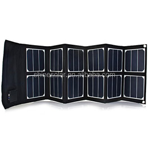 40 Watt Sunpower zellen Hohe Effizienz Im Freien Faltbare Portable USB Solar panel Ladegerät - Product Image 5