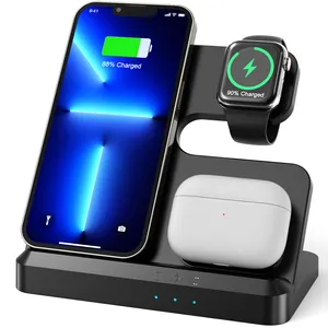 2023 nuevo cargador inalámbrico plegable allí en uno 15W soporte de carga magnético rápido para Apple 14/13/12pro Max - Product Image 6