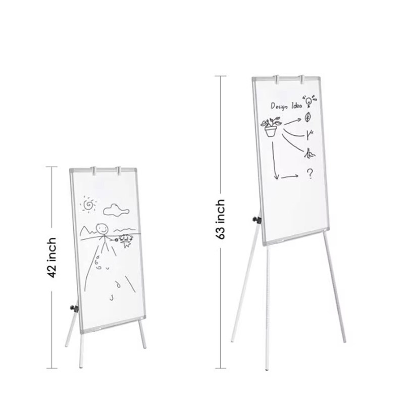 Filp Chart Whiteboard Aluminum Frame Foldable