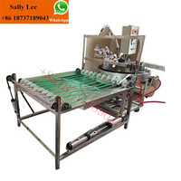 Machine à crêpes entièrement automatique commerciale grande machine de fabrication de crêpes à chauffage électrique au gaz de bureau