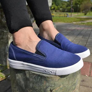 Scarpe da Sneakers in tela alta Unisex personalizzate su misura Casual con lacci alla moda e Logo personalizzato con plateau scarpe da passeggio