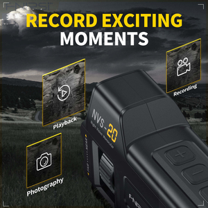 FNIRSI NVS-20 4K Monoculaire Dispositif de Vision Nocturne Full <span class=keywords><strong>Dark</strong></span> 300m Infrarouge 6x Zoom Numérique Télescope De Chasse En Plein Air Jour Nuit Utilisation - Product Image 4
