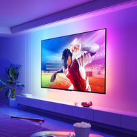 Boîte de synchronisation HDMI pour rétroéclairage TV Joystar, bande lumineuse LED RGB IC à changement de couleur, étanche, 60 LED/m, longueur 1,6 m, pour rétroéclairage TV 24 pouces