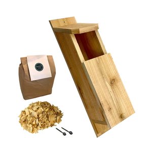 Casitas para Pájaros Triangulares Ecológicas, Cajas de Madera para Nidos de Aves Americanas, Caja para Búhos, Kit de Caja de Anidación, Casa Personalizada - Product Image 5