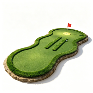 Vente promotionnelle d'usine HW : Green de <span class=keywords><strong>golf</strong></span> en EVA, <span class=keywords><strong>mini</strong></span>-<span class=keywords><strong>golf</strong></span> d'entraînement intérieur/extérieur, 18 trous - Product Image 1