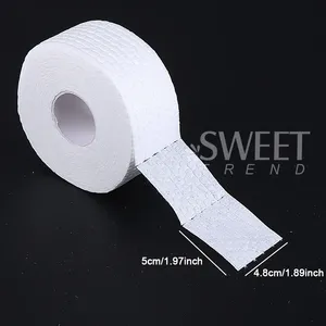 500/1000 pièces Lingettes en coton pour ongles, démaquillant pour vernis à ongles, nettoyant, lingettes en papier pour trempage, outil de manucure, petit rouleau de lingettes - Product Image 4