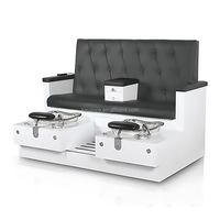 Télécommande salon de manucure pied spa machine double pédicure chaises pédicure spa chaise avec pompe de vidange