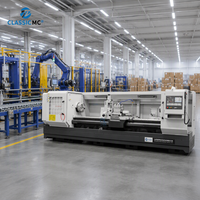 Tour CNC à lit plat CK6163, machine de tournage de précision pour le travail des moyeux de roues