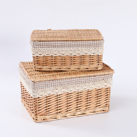 Panier à linge pliable multifonction en osier et organisateur de rangement pour salle de bain pour jouets