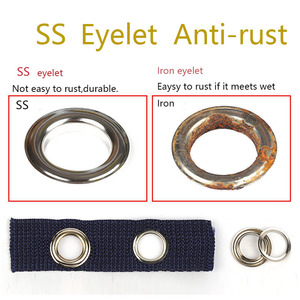 Ojetes <span class=keywords><strong>de</strong></span> Acero Inoxidable <span class=keywords><strong>de</strong></span> 30mm y 46mm, Remaches Plateados Lavables <span class=keywords><strong>para</strong></span> Manteles, <span class=keywords><strong>Cortinas</strong></span> <span class=keywords><strong>de</strong></span> Ducha, Bolsas, Hebillas <span class=keywords><strong>para</strong></span> Agujeros, Stock <span class=keywords><strong>de</strong></span> Fábrica - Product Image 6