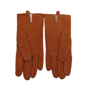 Guantes de Seguridad Profesionales de Cuero de Ante Grueso, Antideslizantes, Transpirables, Sin Látex, para Soldadura, Construcción y Trabajo Pesado - Product Image 5