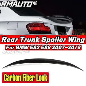 BMW E82 Coupe Rear Trunk Spoiler P Style Car Rear Spoiler <b>Wing</b> Body Kit for BMW 1 Series E82 Coupe 2007 - 2013 Car Accessories - Product Image 1
