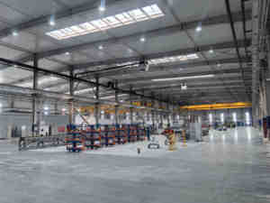 Unité de traitement d'<span class=keywords><strong>air</strong></span> industrielle sans conduit AirTS, moteur AC 380V, pompe à chaleur refroidisseur d'eau, modèle Airts-K <span class=keywords><strong>Low</strong></span> pour entrepôt, montage au plafond - Product Image 6