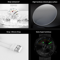 Lot Des Carte De Garantie Montres Hommes Noir Boîtier En Acier Inoxydable Aiguilles Lumineuses Date Automatique Cadran Sunray Montres Pour Garçons
