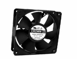 Ventilador axial DC T1 a prueba de viento Crown 12038 para oficina - Product Image 3