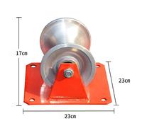 Équipement de tirage de fibres optiques SURFIBER LRP001-008 Type 2, rouleaux de câble en aluminium et nylon durables, guidage de fil efficace, fabriqué en Chine