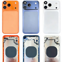 Casing Belakang DIY iPhone, Rangka Tengah Baterai, XR hingga 17 ProMax 11 - 16 XR, Modifikasi Casing 16 Pro Max, Kompatibel