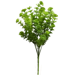Fiore Artificiale Lysimachia a <span class=keywords><strong>Sei</strong></span> Teste, Decorazione per Casa, Accessorio Fotografico, Pianta Verde Simulata per Decorazione Murale - Product Image 1