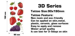 Pegatinas de <span class=keywords><strong>Tatuajes</strong></span> Corporales Indios <span class=keywords><strong>Realistas</strong></span> <span class=keywords><strong>en</strong></span> <span class=keywords><strong>3D</strong></span>, Material de Papel Resistente al Agua, Duradero, para Fiestas y Festivales, Tatuaje Temporal - Product Image 2