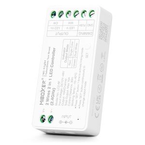 <span class=keywords><strong>Controller</strong></span> LED CCT Compatibile con Luci LED CCT a 2 Fili LC2-RF, <span class=keywords><strong>Controller</strong></span> LED 2 in <span class=keywords><strong>1</strong></span> a 2 Fili 2.4G per Luminosità e Temperatura Colore - Product Image 1