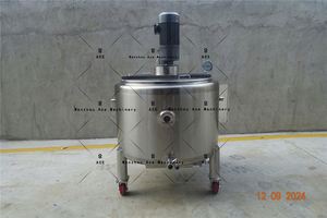 Mezclador exfoliante corporal emulsionado y tanque mezclador de pasta de dientes homogeneizador al vacío emulsionante para máquina de producción de crema de venta directa - Product Image 5