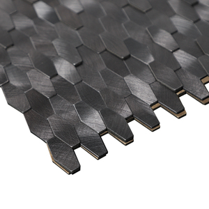 3D Long hexagone peler et coller carrelage mural dosseret mosaïque auto-adhésive pour la décoration de la maison - Product Image 3