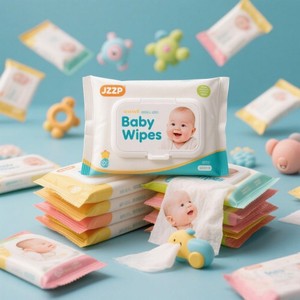 Lingettes personnalisées à l'<span class=keywords><strong>aloe</strong></span> <span class=keywords><strong>vera</strong></span> pour bébé Lingettes nettoyantes naturelles sans odeur et écologiques - Product Image 3
