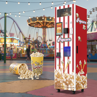 Machine à Popcorn Commerciale Automatique avec Système de Prix par Pièces pour les Salles de Cinéma