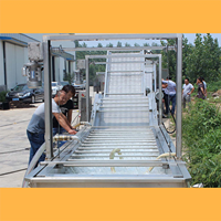 Volautomatische Industriële Verse Groenten En Fruit Gedroogd Fruit Mango Rozijn Wassen Drogen Machine Fruit Lijn