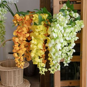 ดอกวิสทีเรียประดิษฐ์ CallaFloral สีทอง ขนาด 60 ซม. สำหรับตกแต่งงานแต่งงาน เป็นมิตรกับสิ่งแวดล้อม ตกแต่งบ้าน - Product Image 1