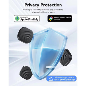 Localizzatore GPS Intelligente con Funzione di Ricerca per Animali Domestici/Bagagli, Compatibile con l'App Find My per iOS e Android <span class=keywords><strong>Google</strong></span> <span class=keywords><strong>Play</strong></span> - Product Image 4
