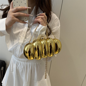 WT0070 Nouvelle pochette de soirée <span class=keywords><strong>pour</strong></span> femme - Sac à bandoulière élégant en acrylique de forme coquillage, style européen-américain, <span class=keywords><strong>pour</strong></span> les soirées - Product Image 3