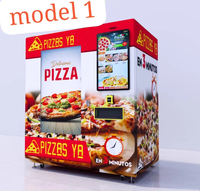 Distributeur automatique de pizzas numérique, machine à pâtisserie avec four, distributeur rapide de pizzas