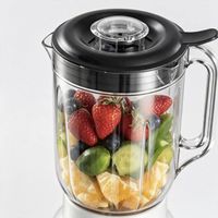 Blender Komersial Listrik Berkualitas Tinggi Pembuat Smoothie Berbahan Plastik Untuk Rumah Tangga & Hotel 2-in-1 Set Penghancur Buah & Pembuat Jus 1