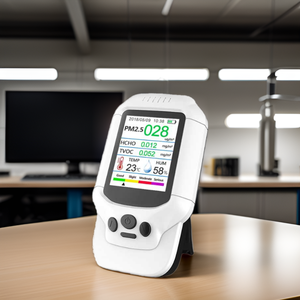 Xách tay <span class=keywords><strong>PM2.5</strong></span> pm1.0 <span class=keywords><strong>PM10</strong></span> hcho TVOC AQI <span class=keywords><strong>Tester</strong></span> với LCD Màn hình màu formaldehyde phân tích khí cho ODM hỗ trợ - Product Image 4