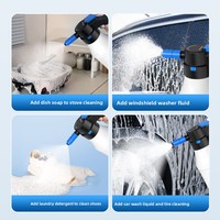 Pulvérisateur Mousse Électrique OEM/ODM pour Lavage de Voiture, Canon à Mousse Multifonctionnel Électrique de 1,5 L pour Nettoyage Automobile
