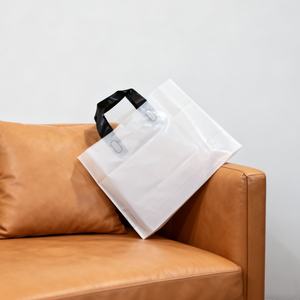 Bolsa de Compras Promocional con Logotipo Personalizado, Bolsa de Plástico para Ropa, Regalos, Compras y Empaque - Product Image 5