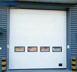 Sécurité antivol moderne atelier <span class=keywords><strong>porte</strong></span> industrielle électrique <span class=keywords><strong>porte</strong></span> coulissante Protection contre les ouragans prévention des incendies utilisation commerciale - Product Image 5