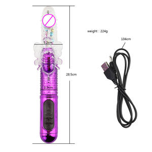 Produits érotiques pour adultes Vibromasseur point G à double stimulation pour femmes - Product Image 4