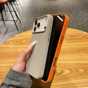 เคสโทรศัพท์ผ้าใยแก้วพร้อมช่องชาร์จแม่เหล็ก  วัสดุแข็งแรงทนทาน สำหรับ iPhone 18 17 15 16 14 13 12 Pro Max - Product Image 2