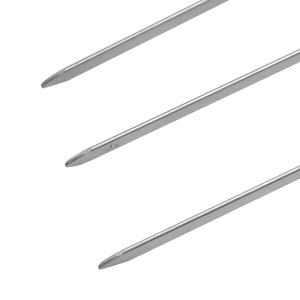 ส้อมบาร์บีคิวสแตนเลสสามง่าม 35.5*9.3 ซม. ทนความร้อนสำหรับทำอาหารแคมป์ปิ้งอุปกรณ์บาร์บีคิว - Product Image 3