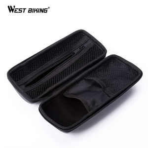 WEST BIKING Bolsa de <span class=keywords><strong>Herramientas</strong></span> <span class=keywords><strong>para</strong></span> Reparación de Bicicletas con Compartimento de Malla Portátil, Bolsa de Almacenamiento de <span class=keywords><strong>Herramientas</strong></span> <span class=keywords><strong>para</strong></span> <span class=keywords><strong>Bicicleta</strong></span> con Carcasa Rígida Impermeable <span class=keywords><strong>para</strong></span> Ciclismo al Aire Libre - Product Image 5