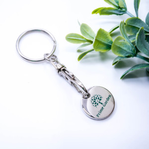 Fabricants <span class=keywords><strong>de</strong></span> porte-clés Chariot en métal Token Coin Insert Porte-clés Pièce souvenir pour supermarché Panier - Product Image 6