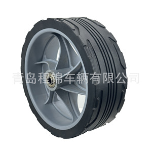 Cheng Jin Vehicles 7 Inch PVC Camping <b>Wheels</b> 72.4 For Outdoor Cart Use - Product Image 2