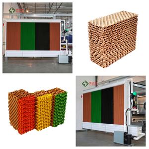 Panneau de refroidissement évaporatif en nid d'abeille pour ventilation de poulailler, haute qualité, prix usine - Product Image 1