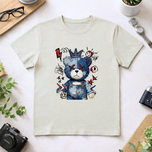 T-Shirt Unisex 210Gsm 100% Cotone, Casual con Stampa DTF, Traspirante e Resistente, Maglietta da Uomo - Product Image 1