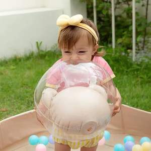 Pallone da Spiaggia Trasparente a Forma di Orsetto Personalizzato, Giocattolo per Bambini a Doppio Strato, Pallone Animale Cartoon <span class=keywords><strong>Ball</strong></span>-in-<span class=keywords><strong>Ball</strong></span> - Product Image 4