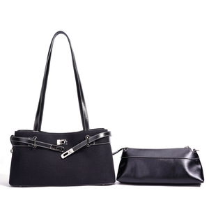 2026 Early Spring New High-end Sense Niche Design <b>Medium</b> Zipper Underarm Shoulder Shopping <b>Bag</b> Trendy All-match - Product Image 3