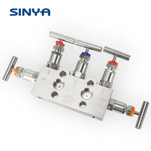 Acier inoxydable <span class=keywords><strong>Cinq</strong></span> <span class=keywords><strong>5</strong></span> Collecteurs De Vanne Transmetteur De Pression Différent DPT Montage Direct Bride 1/2 TNP 6000 PSI - Product Image 3
