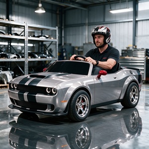 2500W Electric Drift Kart <b>72V</b> <b>Battery</b> Speed Custom Painted Body Retro American Muscle Style Factory Direct for Wholesale - Product Image 6